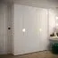 Armoire blanche Beskiden 03 | Design moderne | 2 portes | 10 étagères | 2 barres de penderie | 236,5 x 100 x 47 cm