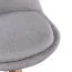 Lot de 2 chaises de salle à manger | Couleurs douces gris & bois clair | Pieds en hévéa massif, style scandinave