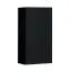 Set sobre d'armoires / Vitrines suspendues Volleberg 102, Couleur : Noir / Blanc - dimensions : 80 x 150 x 25 cm (h x l x p), avec fonction push-to-open
