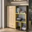 Commode Kerema 13 | Noyer, Orme, Jaune | 120 x 110 x 41 cm | Rangement moderne et fonctionnel