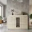 Vitrine Pamulang 03 | chêne Sonoma | 91 x 122 x 40 cm | Design moderne et chaleureux