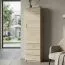 Armoire Pamulang 15 | chêne Sonoma | 200 x 52 x 40 cm | Design moderne et fonctionnel