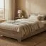 Lit double Kikori 09 | chêne Sonoma | 160 x 200 cm | Structure robuste | Design moderne