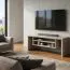 Meuble TV Kikori 12 en chêne Sonoma | 52 x 120 x 45 cm | Design moderne et espace optimisé