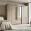 Armoire à portes coulissantes Kikori 13 | chêne Sonoma | 210 x 240 x 62 cm | Organisation optimale