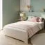 Lit simple / lit d’appoint Aitape 09 | chêne Sonoma foncé & clair | 90 x 200 cm | Sommier inclus