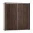 Armoire portes coulissantes Aitape 18 | Chêne Sonoma foncé | 188 x 170 x 60 cm | Design moderne