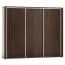 Armoire à portes coulissantes Aitape 38 | chêne foncé Sonoma | 188 x 220 x 60 cm | Grand espace de rangement