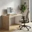 Bureau Cianjur 05 | Chêne / Blanc | 77 x 120 x 75 cm | Design moderne et harmonieux