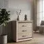 Commode Kundiawa 05 | Chêne Sonoma clair et foncé | 85 x 80 x 40 cm | Design moderne