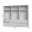 Chambre complète design Papauta 7 pièces | Cachemire, chêne foncé & gris | Style contemporain