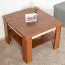 Table basse Pasuruan 17 | Noyer / érable | 67 x 67 x 50 cm | Design moderne et pratique