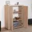 Ensemble bureau 7 pièces Cianjur | Chêne/Blanc | Rangement optimal | Design moderne