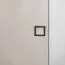 Chambre d'enfant - Armoire à portes battantes / armoire d'angle Benjamin 20, couleur : blanc / crème - Dimensions : 236 x 86 x 86 cm (H x L x P)