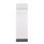 Porte-manteau mural Knoxville 23 | Pin blanc et gris | 136 x 40 x 20 cm | Design moderne et pratique
