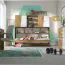 Extension de lit-armoire Sirte 17 | chêne / blanc / gris brillant | 80 x 213 x 40 cm