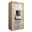100 cm de large Armoire avec 5 casiers et 2 portes | Couleur : Chêne Sonoma Abbildung
