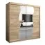 200 cm de large Armoire avec 10 casiers et 2 portes | Couleur: Chêne Sonoma Abbildung