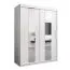 150 cm de large Armoire avec 2 portes | 5 casiers | Couleur: Blanc Abbildung