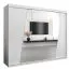 250 cm de large Armoire avec 3 portes | 10 casiers | Couleur: Blanc Abbildung