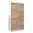 100 cm de large Armoire avec 5 casiers et 2 portes | Couleur : Chêne Sonoma / Blanc Abbildung