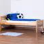 Lit pour enfant 90 x 200 cm | Bois massif: Hêtre | Laqué Naturel Abbildung