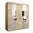 180 cm de large Armoire avec 10 casiers et 2 portes | Couleur: Chêne Sonoma Abbildung