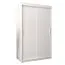 120 cm de large Armoire avec 5 casiers et 2 portes | Couleur: Blanc Abbildung