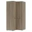 100 cm de large Armoire avec 2 portes | Couleur : Chêne Sonoma Abbildung
