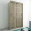 100 cm de large Armoire avec 5 casiers et 2 portes | Couleur : Chêne Sonoma Abbildung