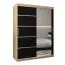 150 cm de large Armoire avec 5 casiers et 2 portes | Couleur: Chêne Sonoma Abbildung