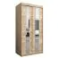 1 mètre de large Armoire avec 2 portes | Couleur : Chêne Sonoma Abbildung