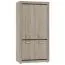 1 mètre de large Armoire avec 4 portes | Couleur : Chêne Sonoma Abbildung