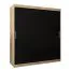 180 cm de large Armoire à portes coulissantes avec 2 portes | 10 casiers | 2 tringles à vêtements | Couleur: Chêne Sonoma Abbildung