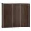 250 cm de large Armoire à portes coulissantes avec 3 portes | 6 casiers | 3 tringles à vêtements | Couleur: Chêne Sonoma  Abbildung