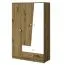 120 cm de large Armoire avec 3 portes, 6 casiers et 2 tiroirs | Couleur: Chêne | Profondeur: 50 cm Abbildung