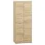 Étroite 80 cm de large Armoire avec 2 portes | Couleur: Chêne Sonoma Abbildung