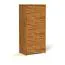1 mètre de large Armoire avec 2 portes | Couleur : Naturelel Abbildung