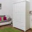 Armoire, Couleur: Blanc 190x120x60 cm Abbildung
