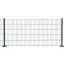 Clôture grillagée - Double fil David 6/5/6 mm, Finition: revêtement vert, Hauteur: 123 cm, Longueur: 251 cm