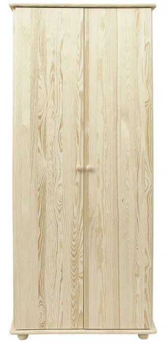 Bois massif-Armoire, Couleur: Naturel 195x84x59 cm Abbildung