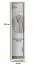 Armoire étroite contemporaine Zapopan 39 | 1 compartiment | Push-to-open | Blanc | 185 x 45 x 40 cm | Tringle coulissante