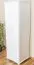 Armoire en bois de pin massif blanc Junco 15B - Dimensions 195 x 65 x 59 cm