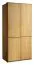 104 cm de large Armoire avec 2 portes | Couleur: Naturel Abbildung