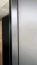 Penderie / Armoire à portes coulissantes / 245,5 x 140 x 64 cm / 2 portes coulissantes / 6 compartiments / 2 tringles à vêtements / Soft-Close / Miroir / Couleur : Noir
