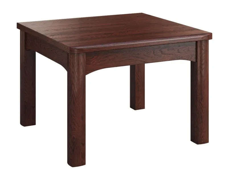 Table basse Krasno 25 en chêne massif | Design classique et épuré | 50 x 70 x 70 cm