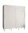 Grande armoire avec suffisamment d'espace de rangement Jotunheimen 129, couleur : blanc - dimensions : 208 x 200,5 x 62 cm (h x l x p)