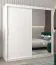 200 cm de large Armoire avec 10 casiers et 2 portes | Couleur: Blanc Abbildung