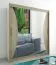 180 cm de large Armoire à portes coulissantes avec 2 portes | 10 casiers | 2 tringles à vêtements | Couleur: Chêne Sonoma  Abbildung