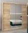 2 mètres de large Armoire avec 2 portes | Couleur: Chêne Sonoma Abbildung